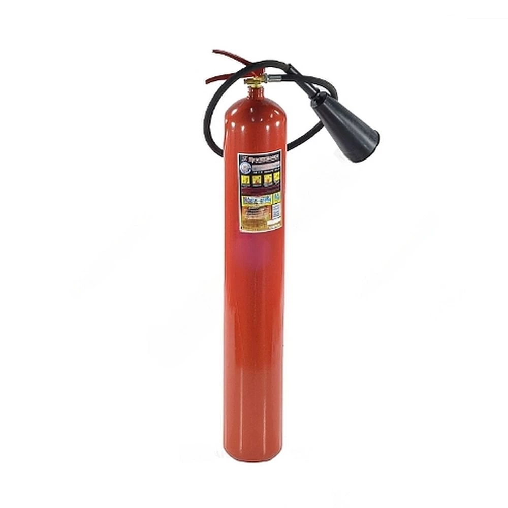 Огнетушитель углекислотный Ярпожинвест ОУ-7 виды горючих веществ ВСЕ
