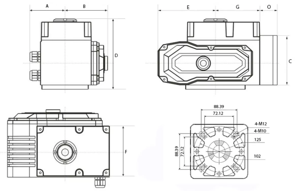 Электропривод MT-200-220