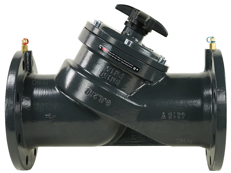 Клапан балансировочный ручной Danfoss MSV-F2 Ду150 Ру16 ручной фланцевый 003Z1066
