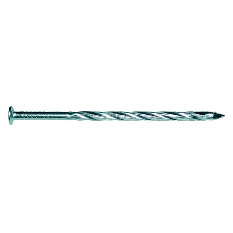 Гвоздь винтовой РечМз М2,8х40 машинный, корпус - сталь, оцинкованный, весовой, фасовка - 5кг, чертеж 7811-7115