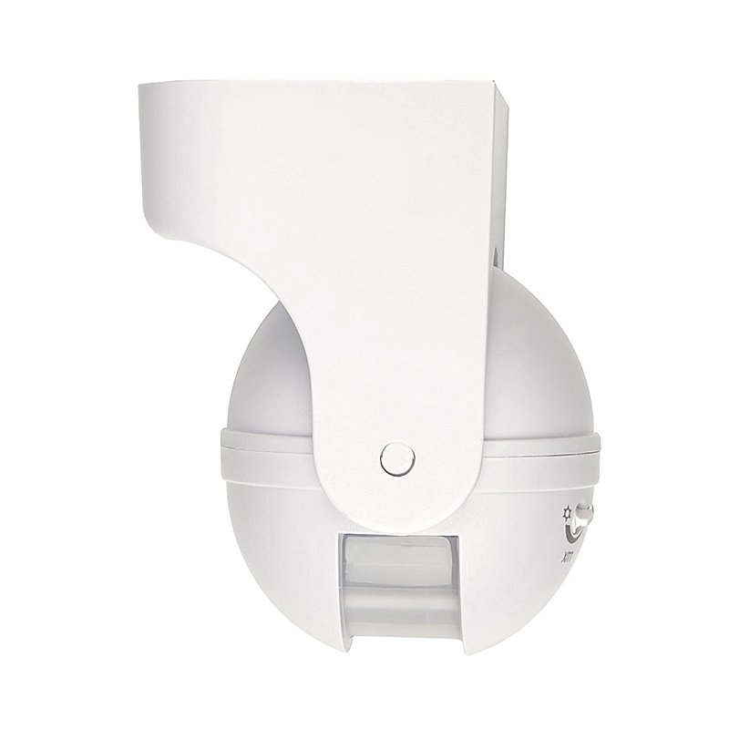 Датчик движения JazzWay PMS-IR 009 1200Вт 12м инфракрасный, накладной, обзор 180°, радиус действия 12м, IP44, белый 5012912