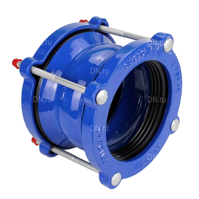Муфта соединительная ДРК CCDS2112E-SS Ду150 Ру16, корпус - сталь S235, уплотнение - EPDM, обжимной диаметр 159-182мм TIAN