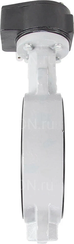 Затвор дисковый поворотный ABRA BUV-VF863D Ду125 Ру16 межфланцевый, корпус - чугун GG25, диск - нержавеющая сталь AISI 316, уплотнение - NBR, с редуктором