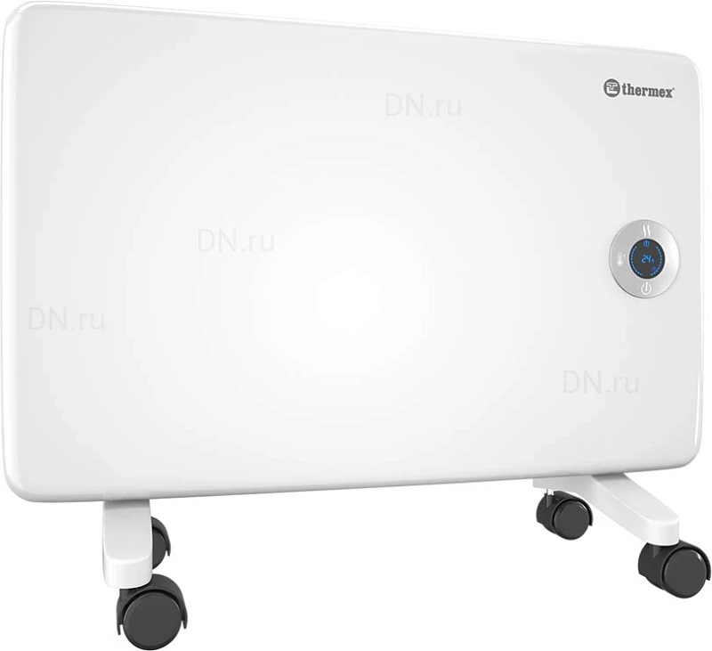 Конвектор электрический THERMEX Frame E 1000E 1 кВт с электронным термостатом, ножки с шасси, белый
